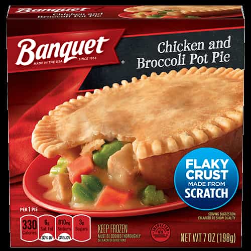 Banquet Chnky Chkn Broc Pot Pie - Food Fair