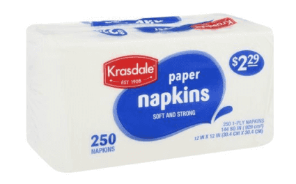 Krasdale White Napkins - Food Fair