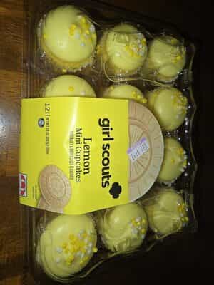 Girl Scouts Lemon Mini Cupcakes - Food Fair