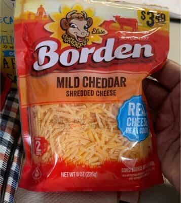 Borden Shreds Mild Cheddar - Food Fair