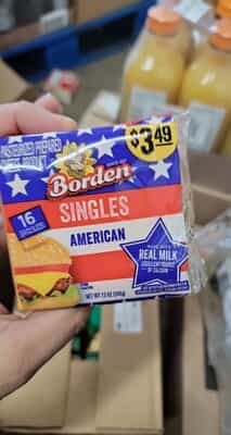 Borden Yellow Singles - Food Fair