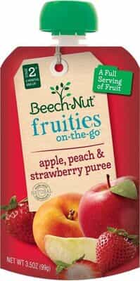 Beech-nut Stg 2 Otg Apple/pch/straw - Food Fair