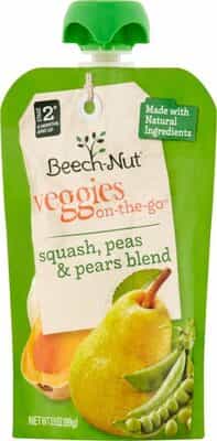 Beech-nut Stg 2 Otg Squash/peas/pear - Food Fair