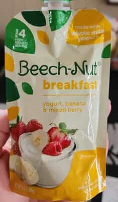 Beech-nut Stg 4 Botg Yog/ban/mx Bry - Food Fair