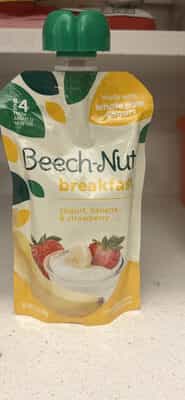 Beech-nut Stg 4 Botg Yog/ban/straw - Food Fair