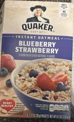 Quaker Instant Blueberry/strawbry - Food Fair