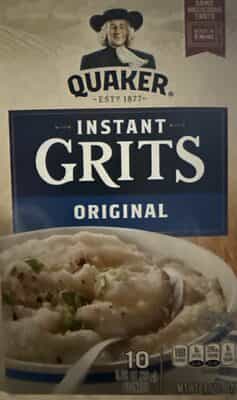 Quaker Instant Grits Original - Food Fair