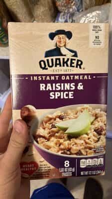 Quaker Instant Raisin/spice - Food Fair