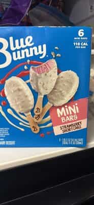 Blue Bunny Mini Strawberry Bars - Food Fair