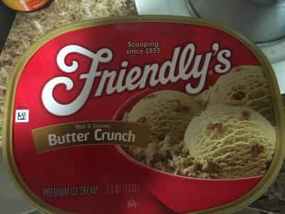 Friendly's Butter Crunch - Food Fair